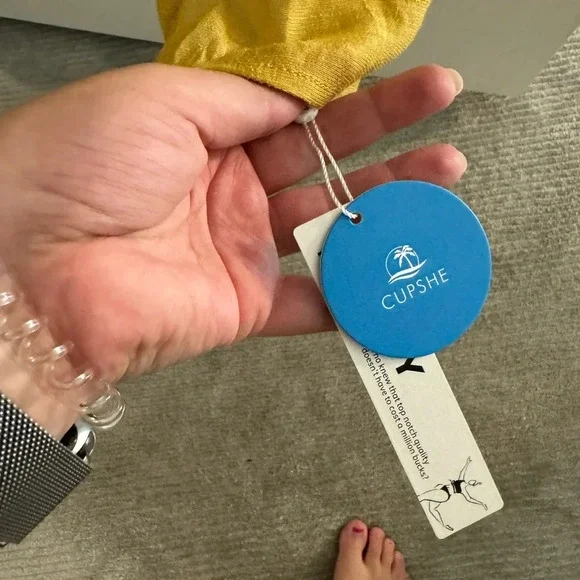 CupShe yellow skirt cover up - Picture 2 of 5